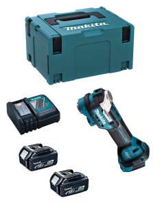 Utensile Multifunzione MAKITA DTM52RTJ (2 x 5,0Ah + DC18RC +