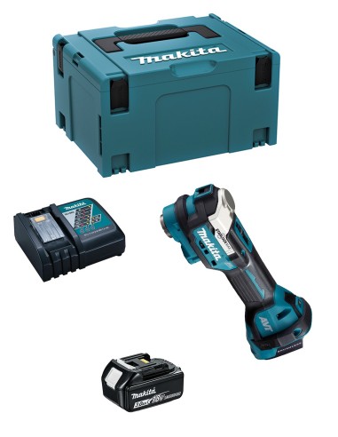 Multi-Cutter MAKITA DTM52RFJ1 (1 x 3,0Ah + DC18RC + MAKPAC 3)