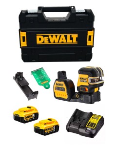 Laser Autolivellante DeWALT DCE088NG18P2T (2 x 5,0 Ah + DCB107