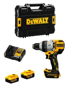 Trapano a Percussione DeWALT DCD1007P2T (2 x 5,0 Ah + DCB1104 +