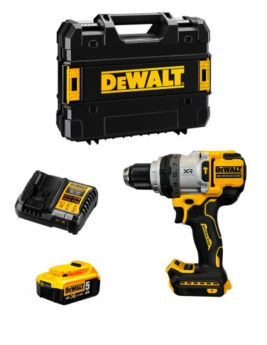 Hammer Drill DeWALT DCD1007P1T (1 x 5,0 Ah + DCB1104 + TSTAK II)