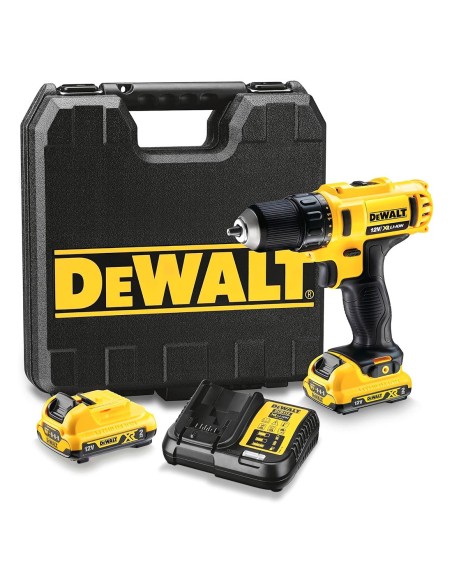 Hammer Drill DeWALT DCD710D2T (2 x 2,0 Ah + DCB107 + Carrying
