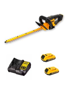 Tagliasiepi DeWALT DCMHT562D2 (2 x 2,0 Ah + DCB107)