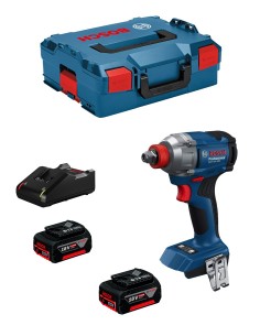 Llave de Impacto BOSCH GDX 18V-285 (2 x 5,0 Ah + GAL18V-40 +