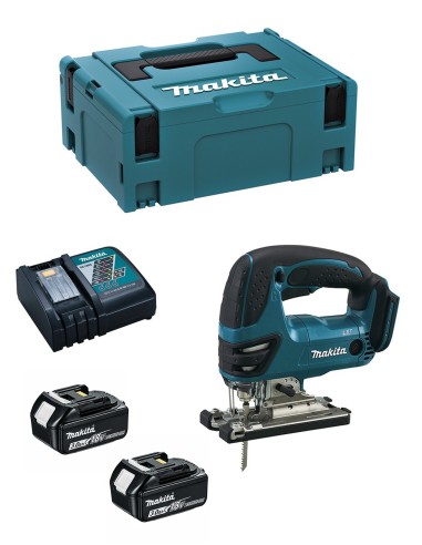 Pendelhubstichsäge MAKITA DJV180RFJ (2 x 3,0 Ah + DC18RC +