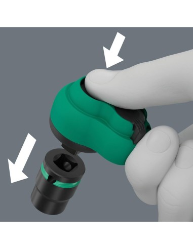 Ratchet 3/8" WERA Zyklop Comfort 8010 B