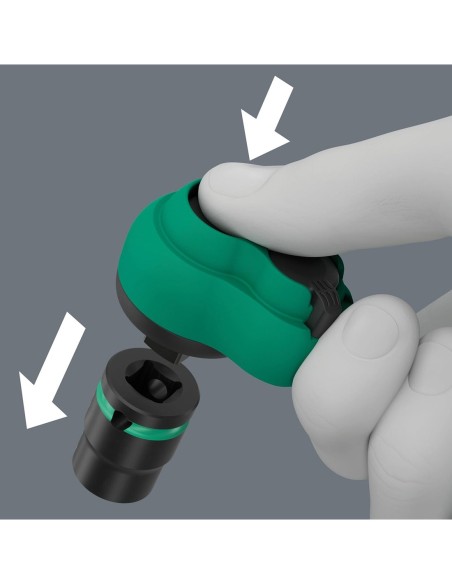 Juego de carraca 3/8" WERA Zyklop Comfort 8100 SB 13 (11 piezas)
