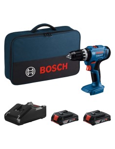 Trapano a Percussione BOSCH GSB 18V-25 (2 x 2,0Ah + GAL18V-40 +