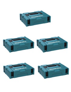 Pack de 5 Maletines MAKITA MAKPAC Tipo 1