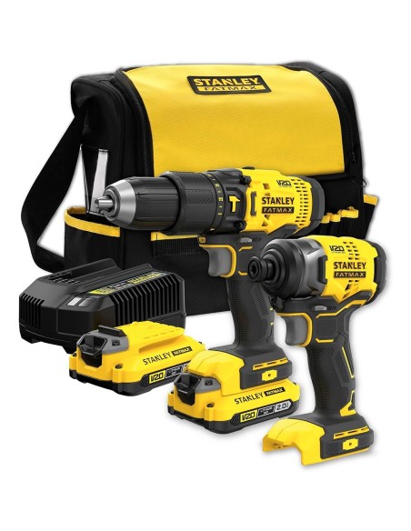 STANLEY FatMax Kit SFMCK465D2S (SFMCD711 + SFMCF800 + 2 x 2,0