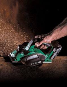 Cepillo HIKOKI P18DSLA1X (1 x 2,5Ah/5,0Ah + UC18YSL3 + Maletín 2