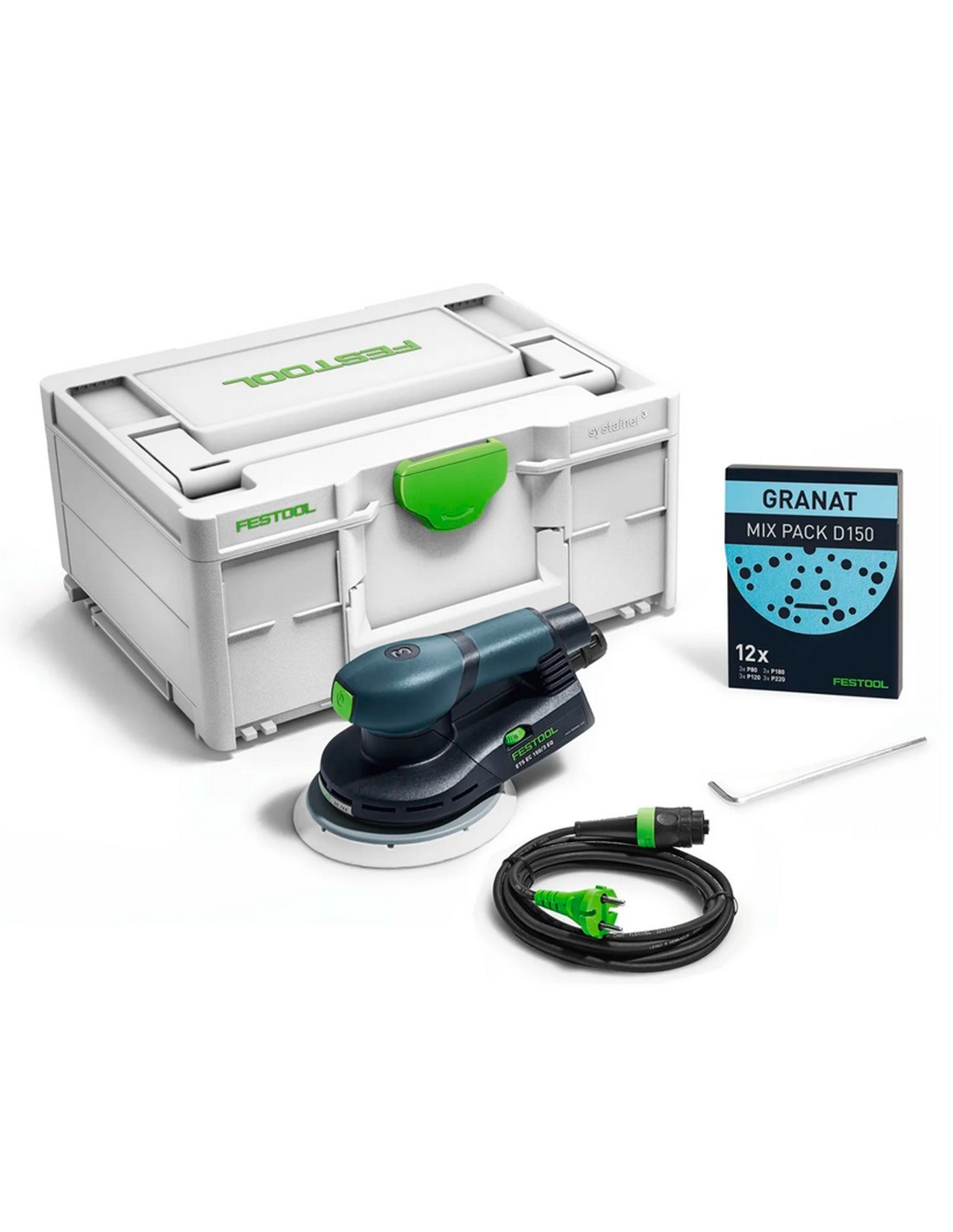 Lijadora Excéntrica FESTOOL ETS EC 150/3 EQ Plus (400 W)