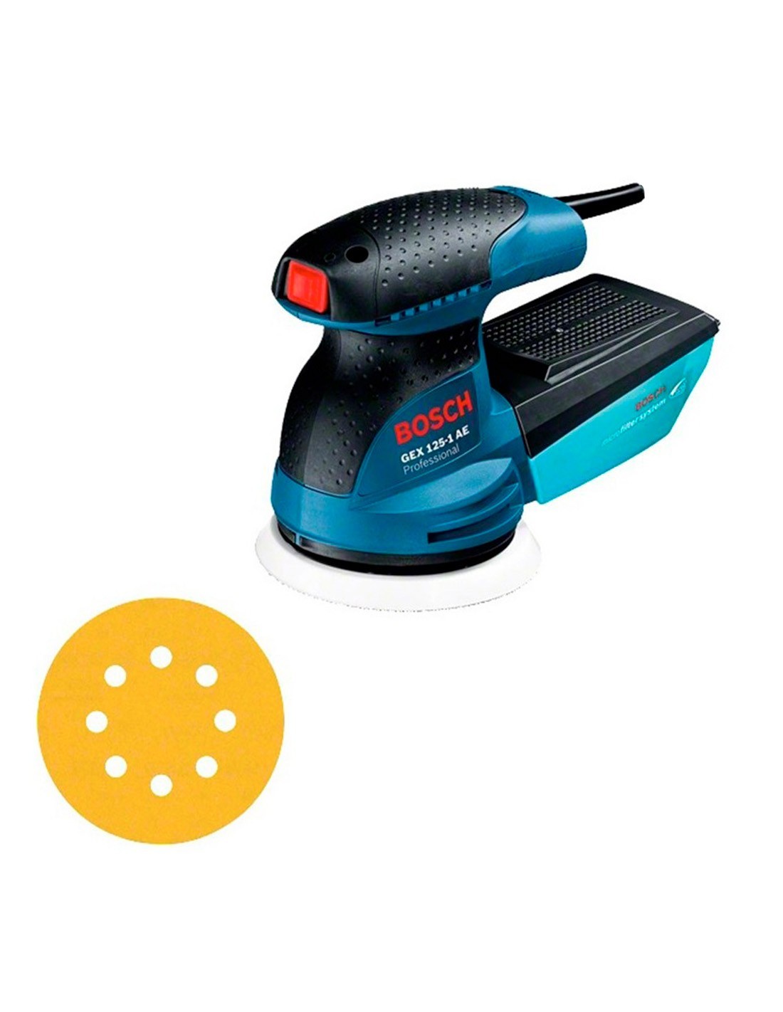 Lijadora Excéntrica BOSCH GEX 125-1 AE (250W)