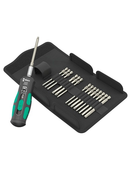 Set of 17 pieces WERA 7515/16 Kraftform Safe-Torque Speed