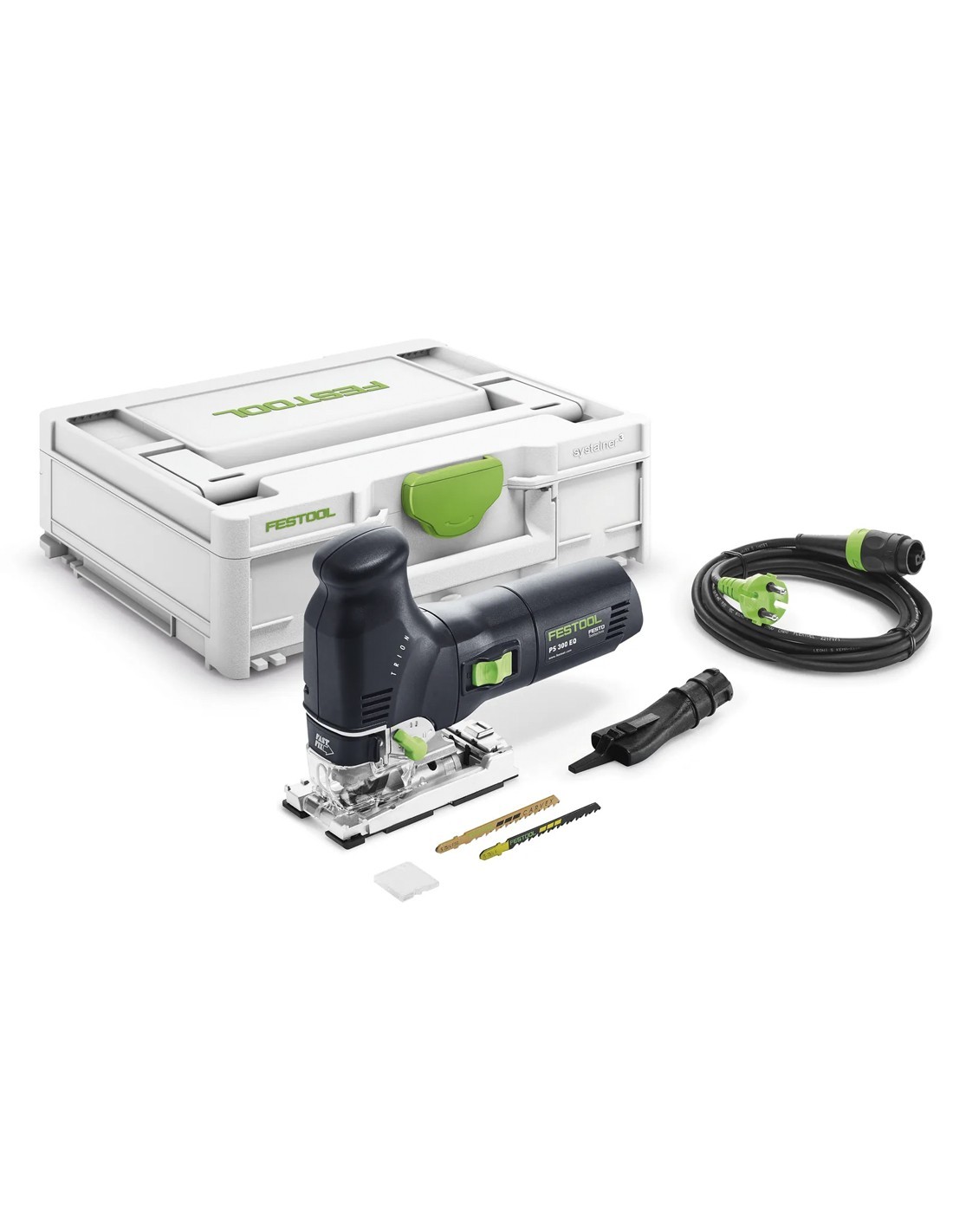 Sierra de Calar FESTOOL PS 300 EQ-Plus (Cuerpo solo + Systainer SYS3 M 137)