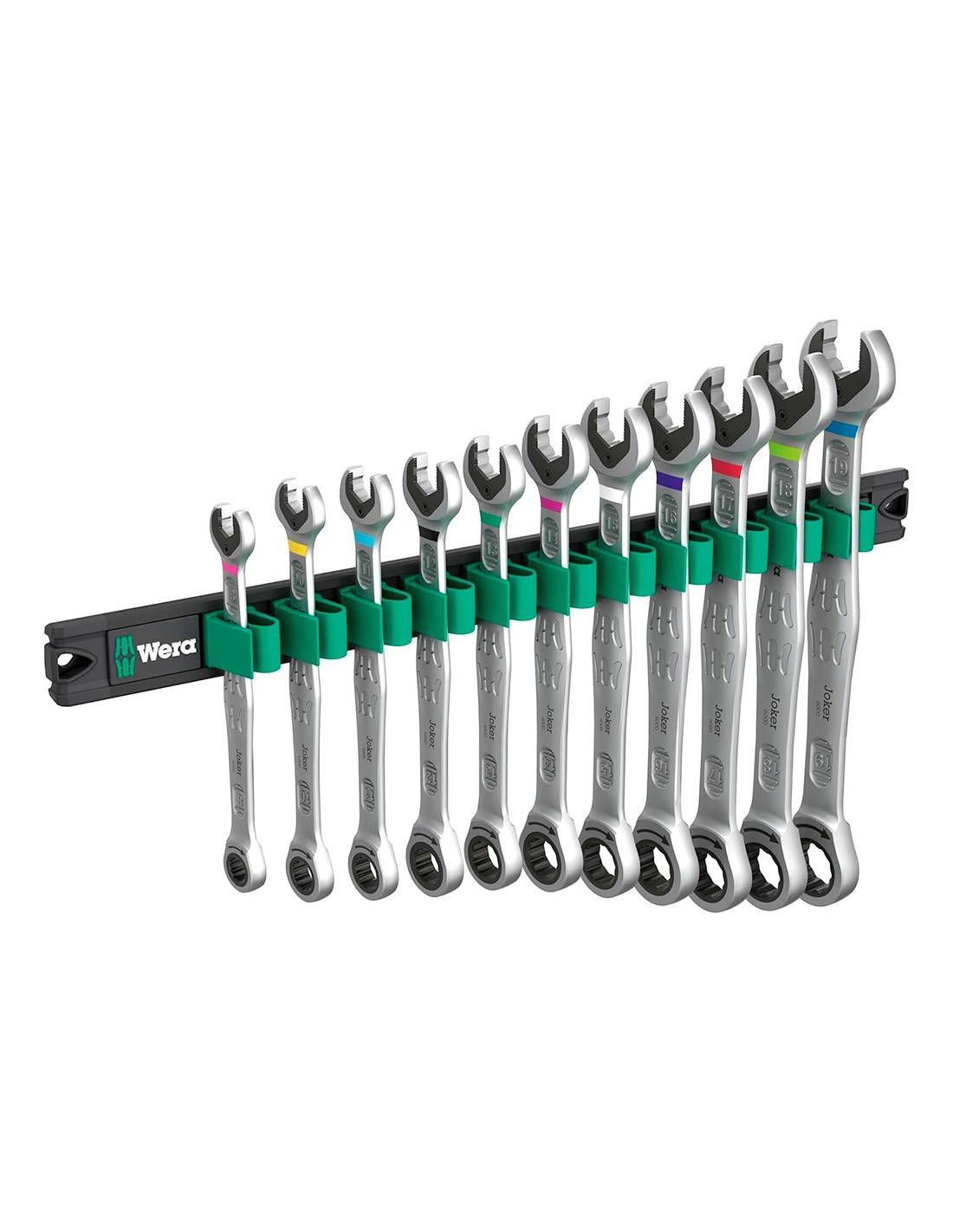 Juego de llaves combinadas WERA 9630 (11 piezas)