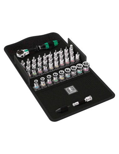 Set of Rachet 1/4" WERA 8100 SA All-in (42 pieces)