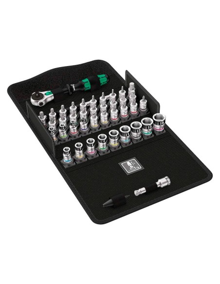 Set of Rachet 1/4" WERA 8100 SA All-in (42 pieces)