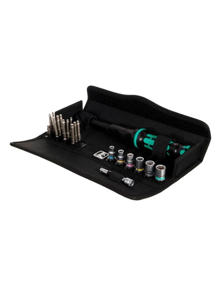 Set of Torque wrench 1/4" 2,5-25 Nm WERA Click-Torque A 6 (20