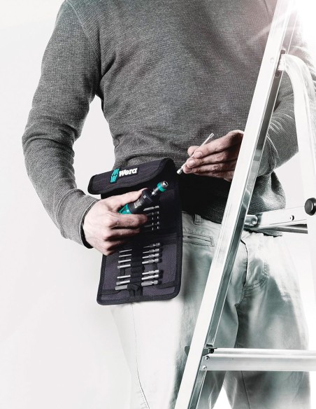 Set of 17 pieces WERA Kraftform Kompakt 60