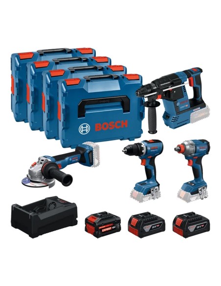 BOSCH Kit 0615A500BJ (GSR 18V-65+GDX 18V-285+GBH 18V-26+GWS