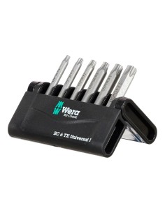Schrauber bit set WERA Bit-Check 6 TX Universal 1 (6 teilig)