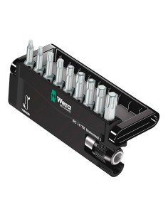 Schrauber bit set WERA Bit-Check 10 TX Universal 1 (10 teilig)