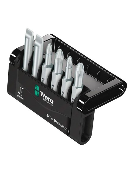 Set d'embouts de vissage WERA Bit-Check 6 Universal 1 (6 pièces)