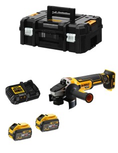 Winkelschleifer DeWALT DCG418X2 FlexVolt (2 x 54V/18V 9,0 Ah +