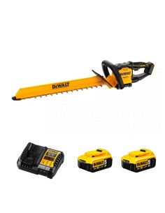 Tagliasiepi DeWALT DCMHT567P2-SK (2 x 5,0 Ah + DCB1104)