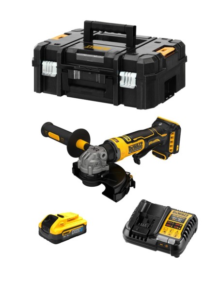 Mini-Smerigliatrice DeWALT DCG404H1T (1 x 5,0 Ah Powerstack +
