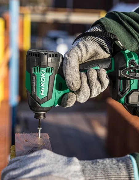 Atornillador de Impacto HIKOKI WH18DEA1X (1 x 2,5Ah/5,0Ah +
