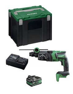 Martillo Perforador HIKOKI DH18DPCA1X (1 x 2,5/5,0Ah + UC18YSL3
