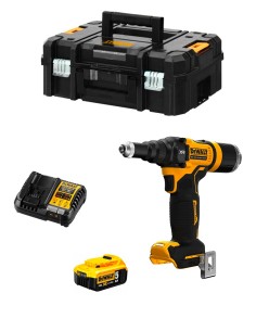 Remachadora DeWALT DCF403P1T  (1 x 5,0 Ah + DCB1104 + TSTAK II)