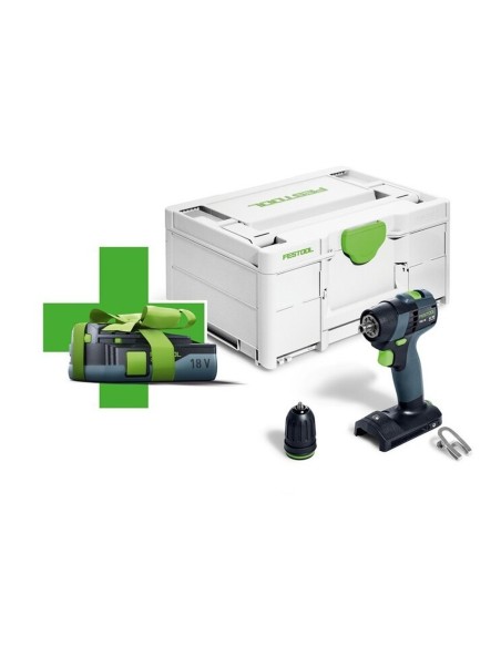 Trapano Avvitatore FESTOOL TXS18-Basic 3,0 (1x 3,0 Ah + SYS3 M