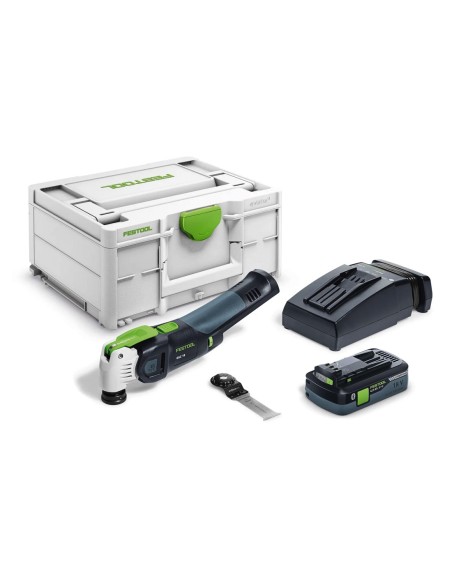 Multi Tool FESTOOL OSC 18 HPC 4,0 EI-Plus(1x 4,0 Ah + TCL6 +