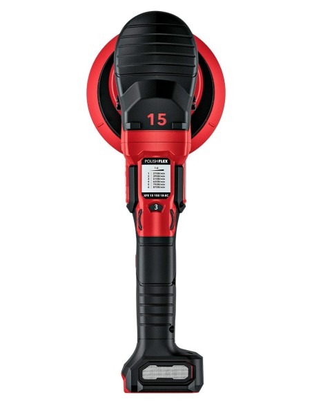 Pulidora excéntrica FLEX XFE 15 150 18-EC Set (2 x 5,0 Ah + CA