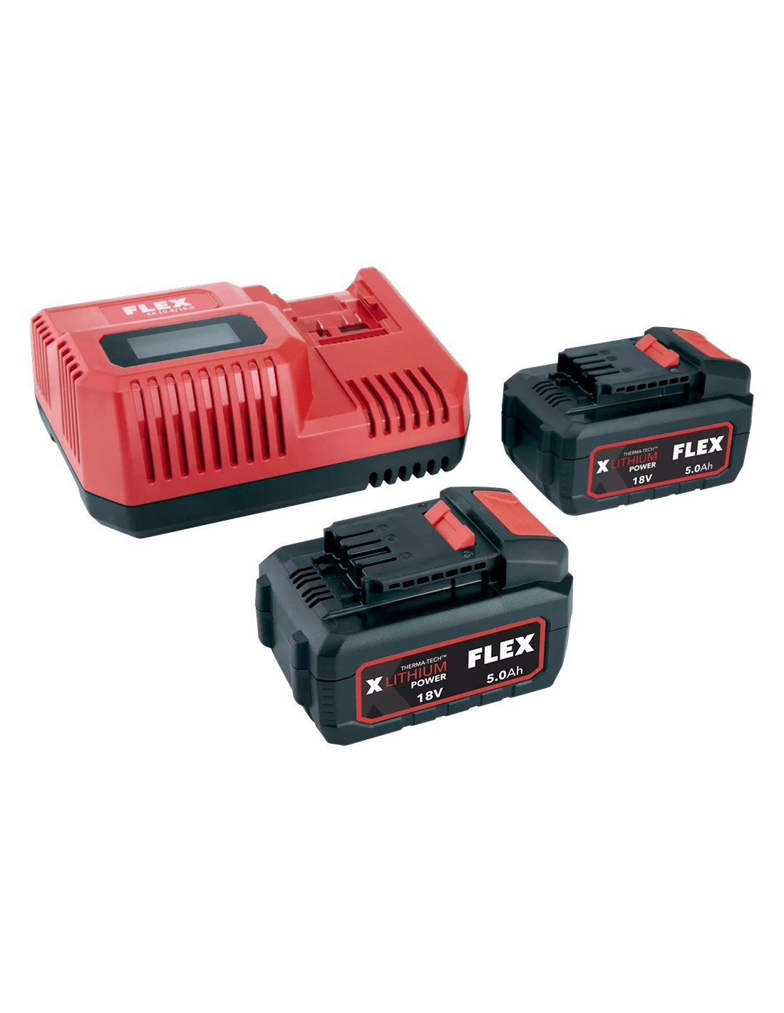 Power Set FLEX P-Set 55 R (2 x 5,0 Ah + Cargador)