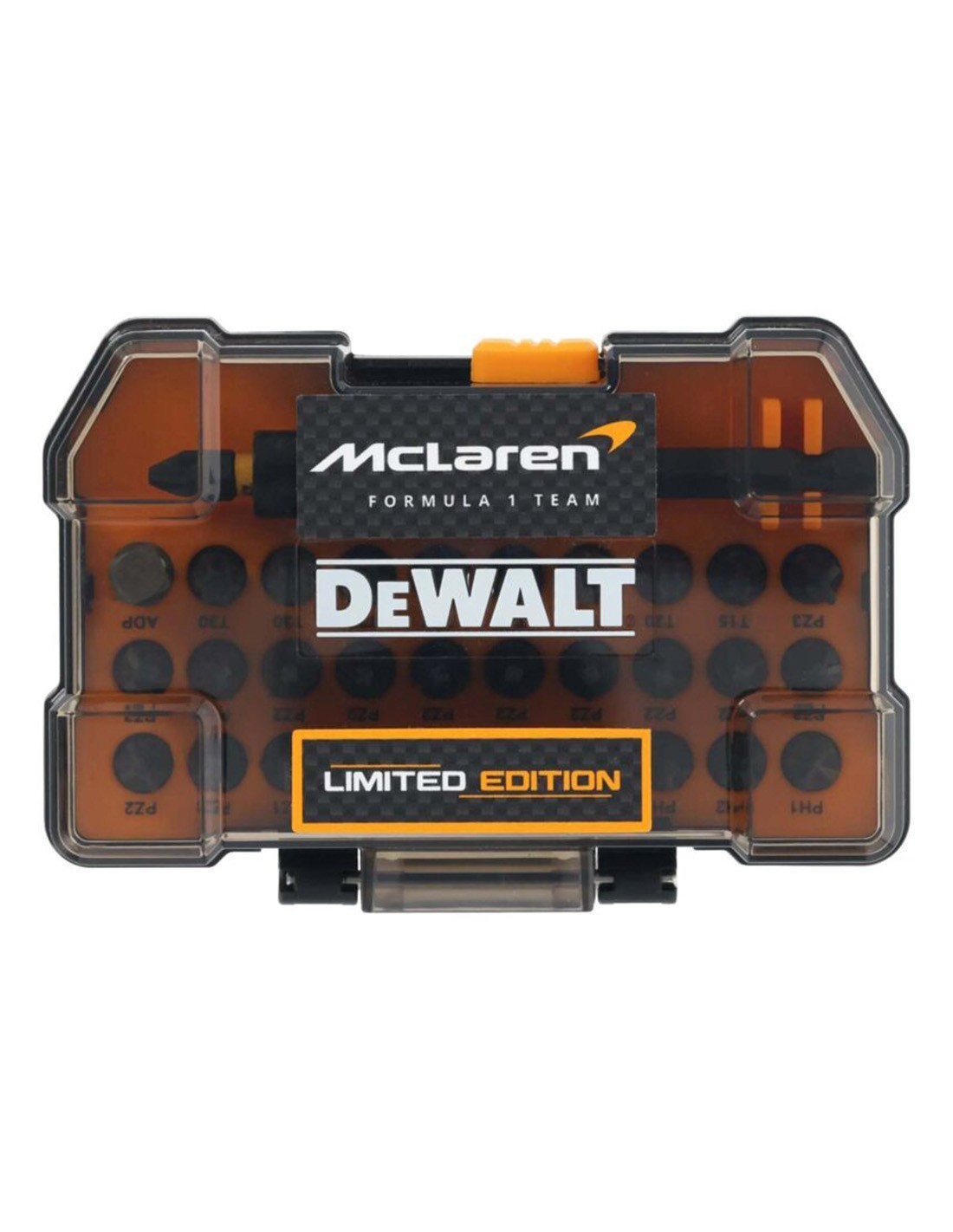 Juego de puntas para atornillar DeWALT DT70900T-QZ FLEXTORQ edición McLaren (32 piezas)