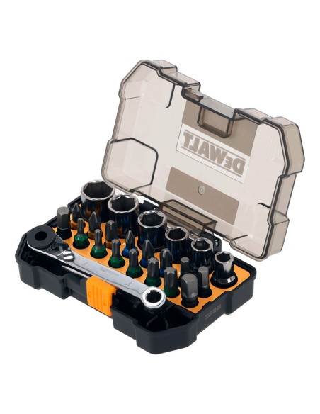 Bit and socket set DeWALT DT70906-QZ edición McLaren (24 pieces)