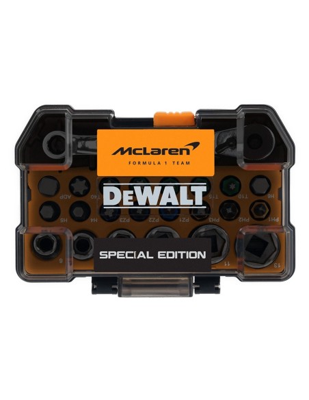Bit and socket set DeWALT DT70906-QZ edición McLaren (24 pieces)