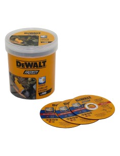 Würfel 100 Scheiben DeWALT Inox DT20540-QZ 125mm x 1mm