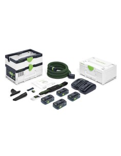 Aspiratore FESTOOL CTLC SYS HPC 4.0 I-Plus (4 x 4,0 Ah + TCL6