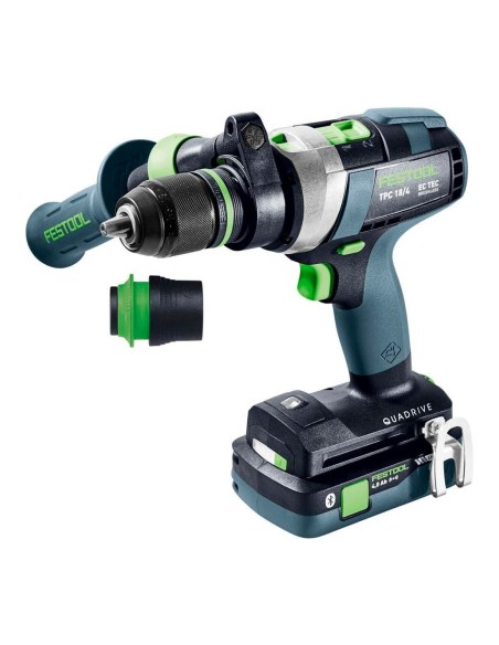 Taladro Percutor FESTOOL QUADRIVE TPC 18/4 I-Basic (1 x 5,0 Ah
