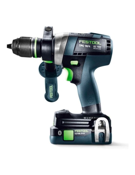 Taladro Percutor FESTOOL QUADRIVE TPC 18/4 I-Basic (1 x 5,0 Ah