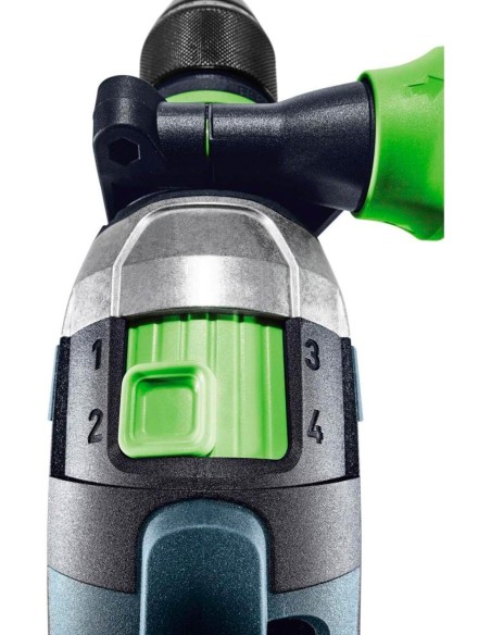 Taladro Percutor FESTOOL QUADRIVE TPC 18/4 I-Basic (1 x 5,0 Ah
