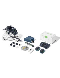 Ingletadora FESTOOL KSC 60 EB 5,0 I-Plus (2 x 5,0 Ah + TCL6 +