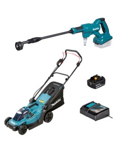 MAKITA Kit DLX2583T (DLM330Z + DHW180Z + BL1850 + DC18RC)