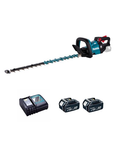Heckenschere MAKITA DUH601RT2-SK (2 x 5,0 Ah + DC18RC)