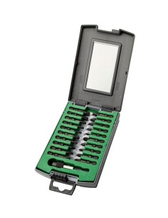 Schrauber bit set 1/4" HIKOKI (21-teilig)